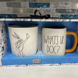 New! Rae Dunn Looney Tunes BUGS BUNNY Mug & Canister (No Lid) Set What’s Up Doc